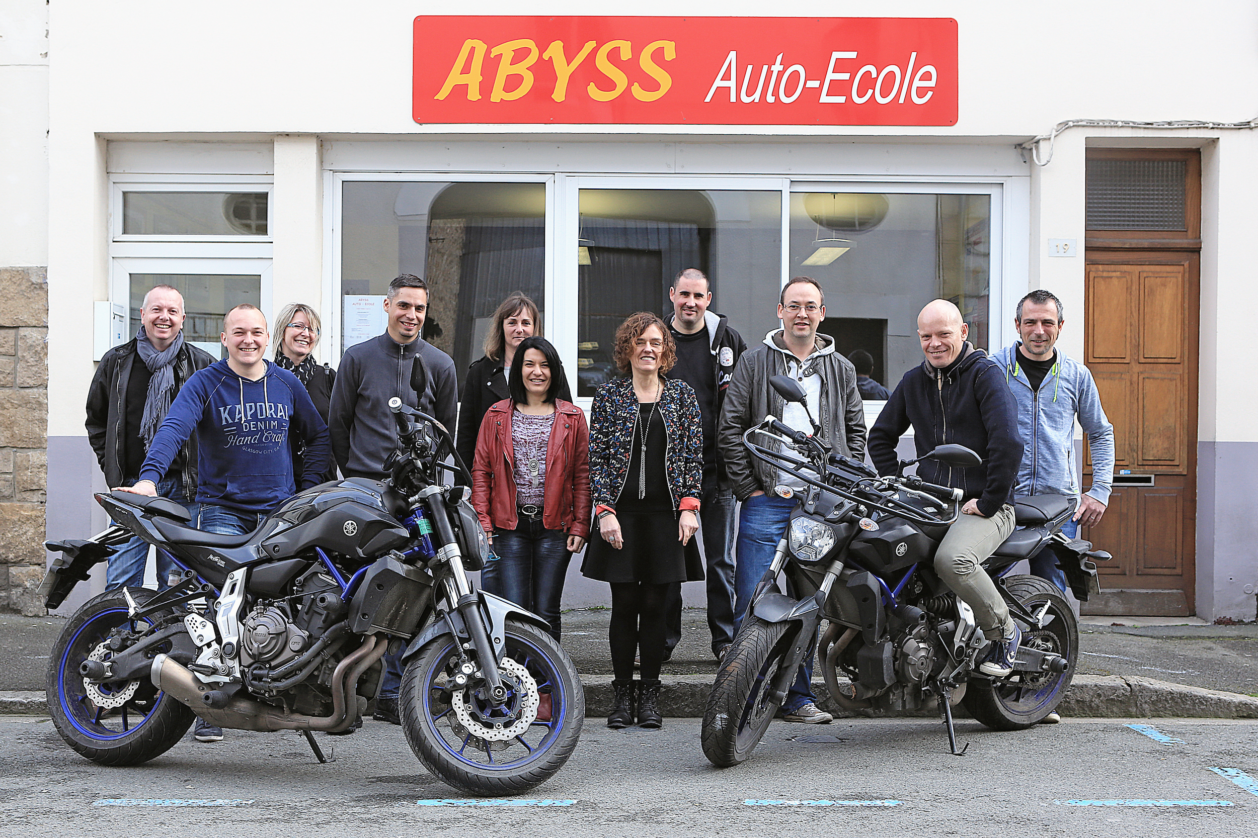 l'équipe Abyss Auto-école